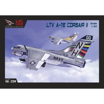 LTV A-7E Corsair II - MS34, MS Model, 1:33