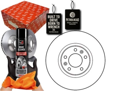 Тормозные диски тормозные 2szt citroen задняя c6 trw #petrolhead pro+ kit2 фото №1