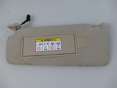 Jaguar xf x250 lift защита солнцезащитная левая фото №1