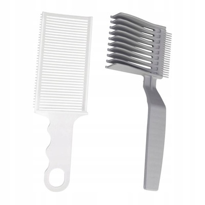 2 Pieces Flat Top Guide Combs Haircut Comb
