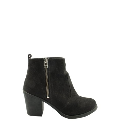 H&M Botki Rozm. EU 37 czarny Booties