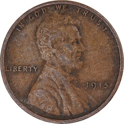 Moneta, USA, Cent, 1915