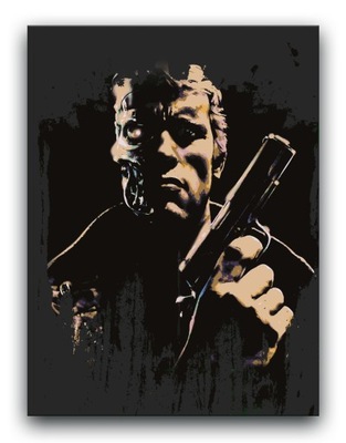 Terminator - OBRAZ 120x80 - plakat Schwarzenegger