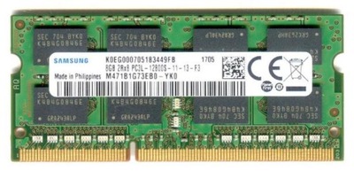 OKAZJA DDR3 SAMSUNG 8GB 2Rx8 PC3L-12800S-11-13-F3