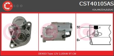 СТАРТЕР 12V 2.0KW