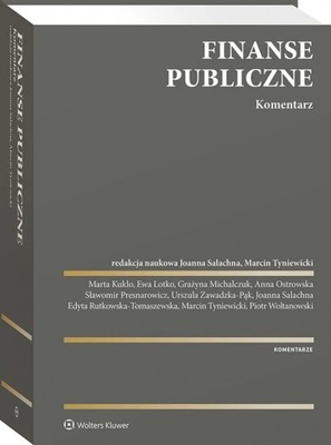 Finanse publiczne Komentarz Praca zbiorowa