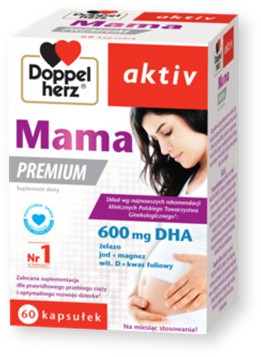 Doppelherz Aktiv Mama Premium kapsułki 60 szt