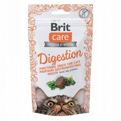 Przysmaki dla kota Brit Care Snack DIGESTION 50g