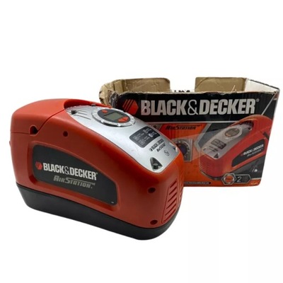 KOMPRESOR BEZOLEJOWY SPRĘŻARKA BLACK& DECKER 12V 230V ASI300