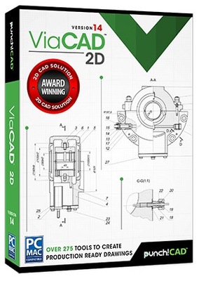 ViaCAD 14 2D Polska wersja Program CAD na MAC i PC