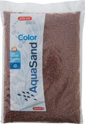 Zolux Aquasand Color brąz kakaowy 1kg