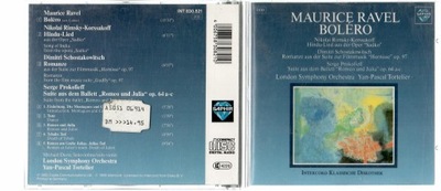 Maurice Ravel - Bolero CD Album