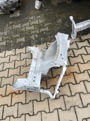 Чверть лонжерон панель фари правий перед qashqai j11 lift фото №1