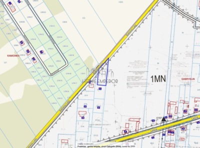 Działka, Gabryelin, Prażmów, Piaseczyński, 1411 m²
