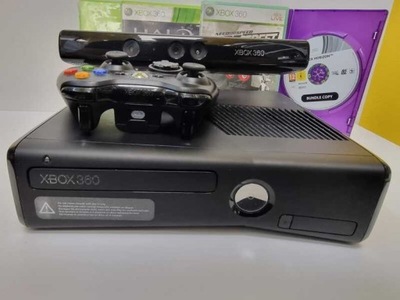 Super Zestaw Konsola Xbox 360 250GB Kinect Pad Gry