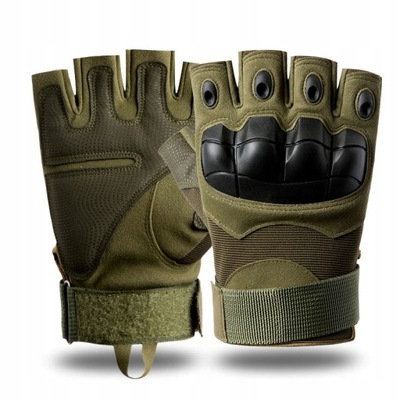 Outdoor taktyczne wojskowe rękawiczki bez palców M