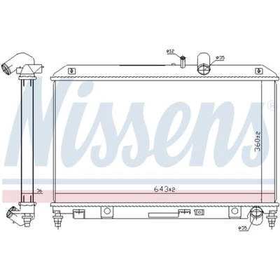 Радиатор двигателя механическая mazda rx-8 1.3 10.03-06.12 фото №1