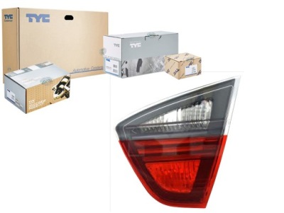 Лампа частина внутрішня колір скло czerwony/dymio фото №1