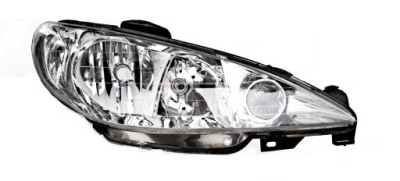 Peugeot 206 фара правий перед 142 фото №1