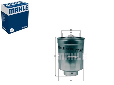 MAHLE ФИЛЬТР ТОПЛИВА MF4646 J1335070 ELG5452 N133506