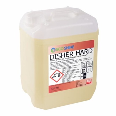 Disher Hard 24 kg EcoShine płyn do zmywarki