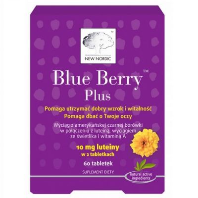 BLUE BERRY PLUS 120 tabletek wspomagających wzrok