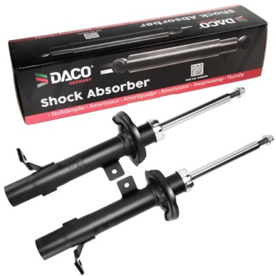 Амортизаторы перед x2 ford fiesta v 01- daco germany фото №1
