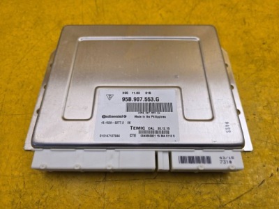 Porsche macan 95b модуль блок управления подвеска 95b907553g фото №1