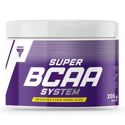 TREC SUPER BCAA SYSTEM 300kaps AMINOKWASY SIŁA