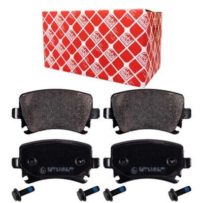 Тормозные колодки тормозные задняя vw golf 4 caddy 3 febi фото №1