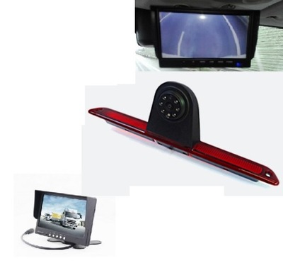 Камера заднего вида sprinter 910 sony ccd profesjonalny система с монитор 7" фото №1