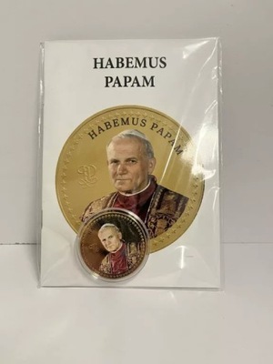 MEDAL OKOLICZNOŚCIOWY JAN PAWEŁ II HABEMUS PAPAM