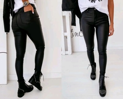 Goodies spodnie woskowane czarne 46 / 3xl