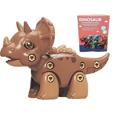 Edukacyjna zabawka Dynozaur Układanka DIY