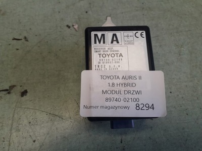 Toyota auris ii 1.8 гібрид модуль двері фото №1