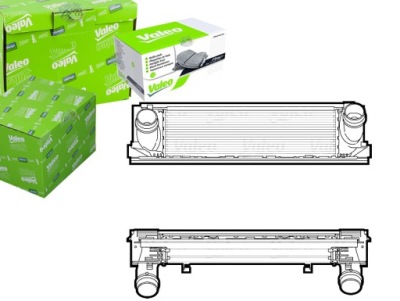 Інтеркулер bmw f20 f30 f32 1,5 2,0 valeo фото №1