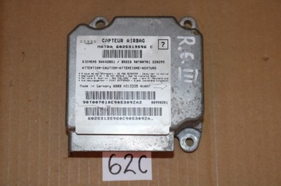 Renault espace iii датчик модуль подушка безопасности подушка воздушная 6025313596c фото №1