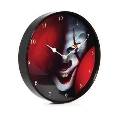 Zegar ścienny Klaun It Pennywis na ścianę 25,4 cm