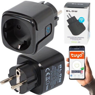2x PROGRAMATOR CZASOWY GNIAZDKO GNIAZDO WiFi SMART TUYA TIMER WATOMIERZ 16A