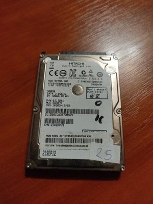 Dysk twardy Hitachi hts547550a9e384 500gb