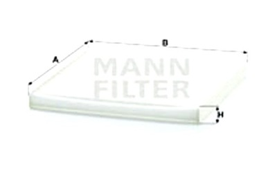 MANN-FILTER FILTRAS KABINOS LEXUS GX RX SUBARU LEGACY IV OUTBACK TRIBECA 