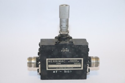 Tłumik mikrometryczny MERRIMAC 1-8 GHz 0-30 dB 4W
