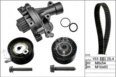 КОМПЛЕКТ ГРМ PEUGEOT - 407 6D_ - 2.0 16V 05-, C