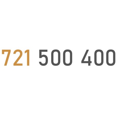 Złoty Numer 721 500 400