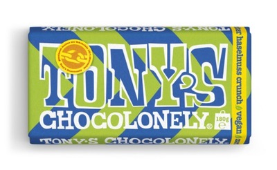 TONY’S CHOCOLONELY ZARTBITTER HASELNUSS CRUNCH