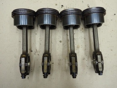 Поршень шатун 1.2 8v fiat ka mk2 panda punto фото №1