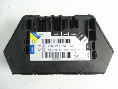 Mercedes s klasa w220 панель сидіння лівий задня фото №1