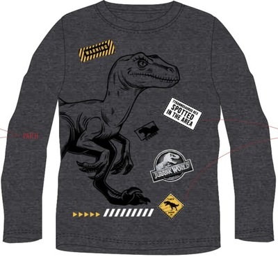 Koszulka T-shirt JURASSIC WORLD T-REX 134cm