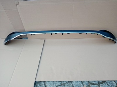 Lexus es накладка хром бампера задній 2018r фото №1