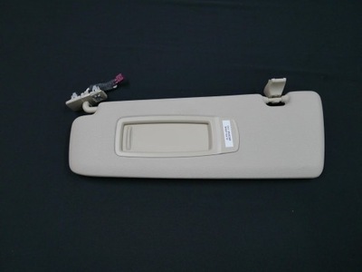 Bmw x5 f15 козырёк левый защита солнцезащитная левая бежевая фото №1